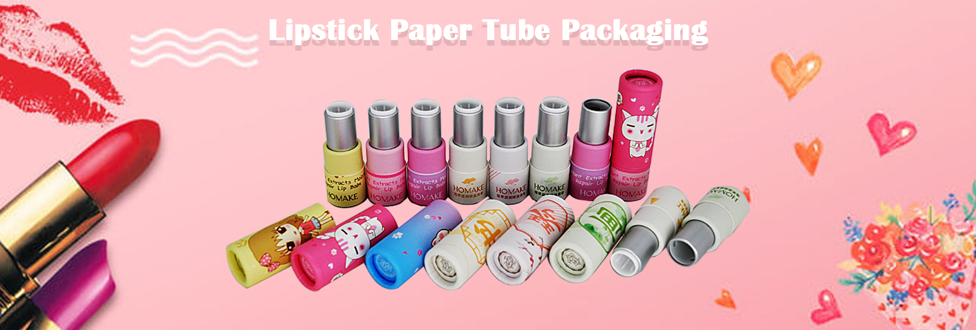 Lipstick Paper Tube Packaging
