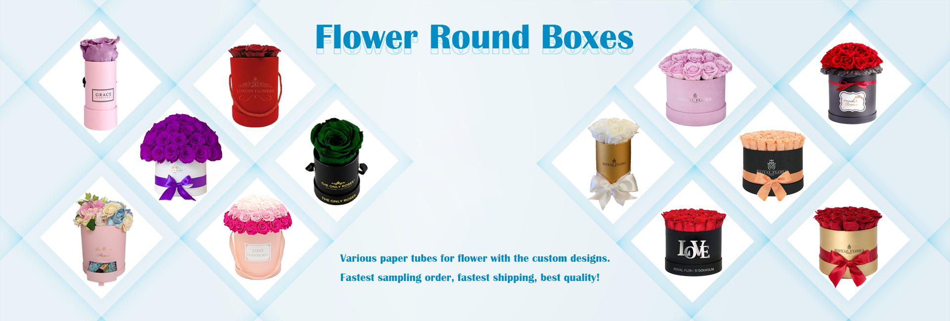 Cylindrical Flower Boxes