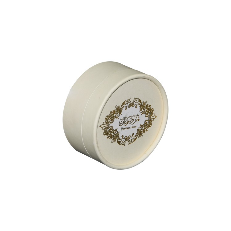 Supplier Logo Printed Fancy Cylinder Packaging Round Cardboard Paper Tube for Cosmetic Packaging with Plastic Holder