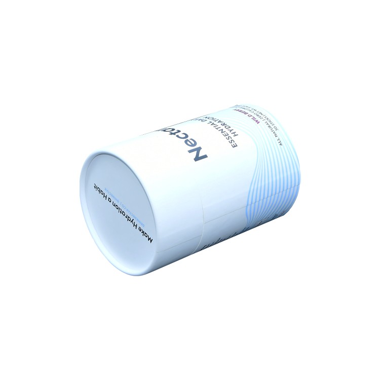 Paper Cylinder Box Cylindrical Cardboard Tube Packaging Box for Hydration Powder Packaging