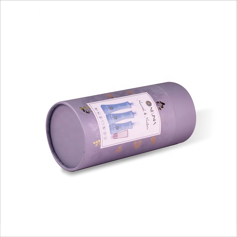 Cosmetic Round Paper Box High Quality Factory Made Cylinder Paper Tube Gift Boxes