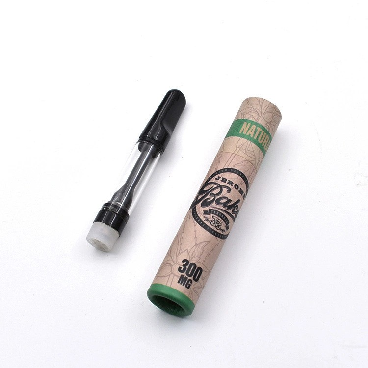 Wholesale Custom Cigarette Holder Disposable Packaging Paper Tube Electronic Product Packaging Round Straight Tube