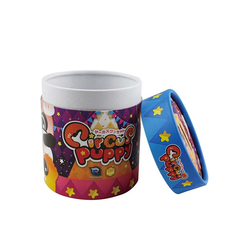 Wholesale Custom 24 Pieces Paper Puzzle Cylinder Paper Tube Packaging Children's Puzzle Jigsaw Puzzle Paper Jar Packaging