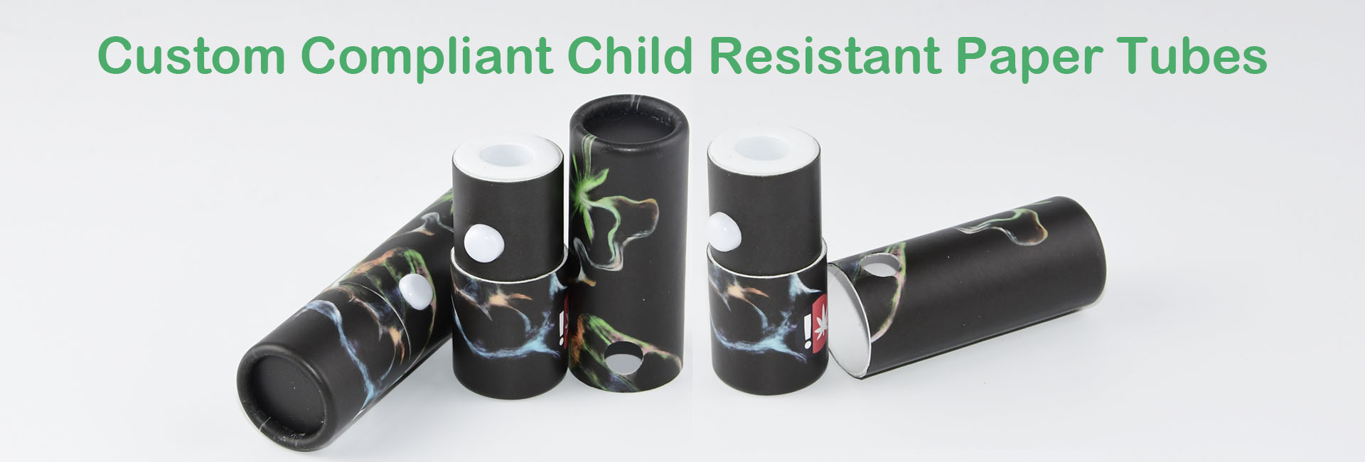 Compliant Child Resistant Cardboard Tubes