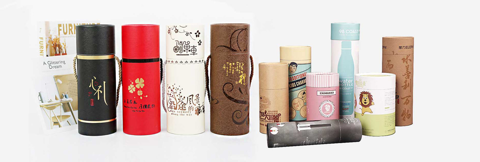 Custom Paper Cylinder Boxes